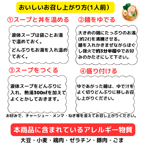 ラーメン召し上がり方